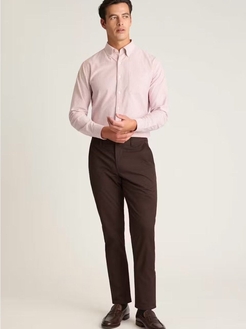Bonobos Brown Straight-Fit Chinos